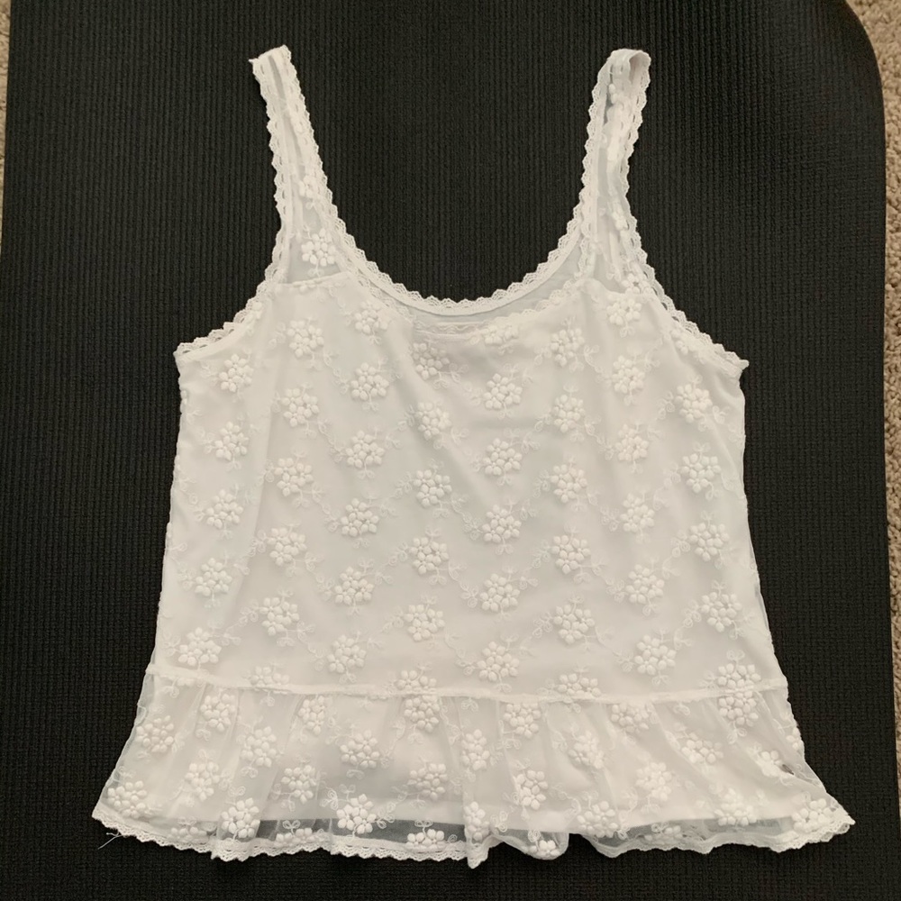 Abercrombie lace tank